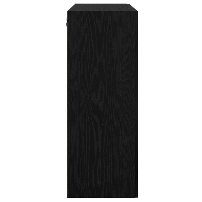 Dulap de perete Stejar Negru 69,5 x 34 x 90 cm Lemn compozit - WALTI WALTI