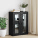 Dulap de depozitare Pe perete Stejar Negru 69,5 x 34 x 90 cm - WALTI WALTI