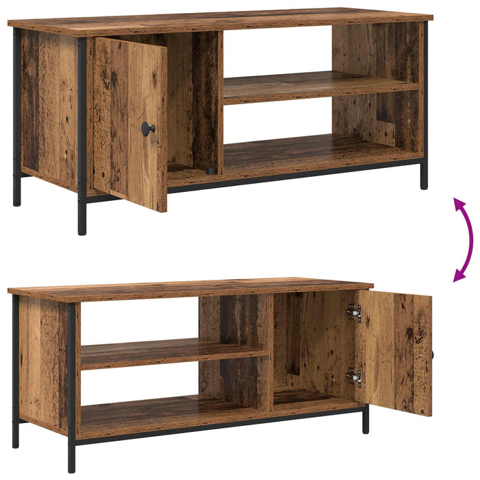Cabinet TV Lemn Vechi 100 x 40 x 45 cm Lemn compozit - WALTI WALTI