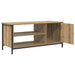 Cabinet TV Stejar Artizanal 100 x 40 x 45 cm Lemn compozit - WALTI WALTI