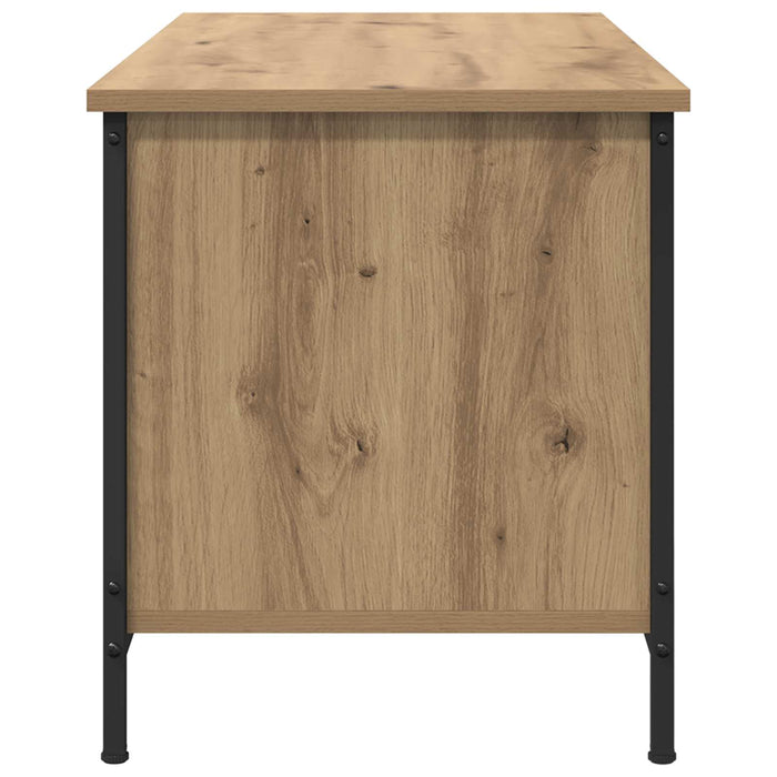 Cabinet TV Stejar Artizanal 100 x 40 x 45 cm Lemn compozit - WALTI WALTI
