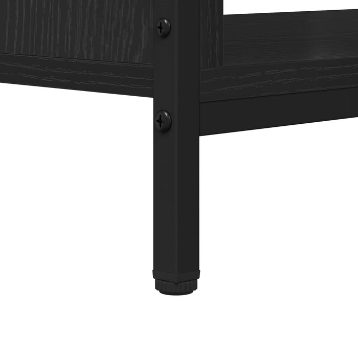 Cabinet TV Stejar Negru 100 x 40 x 45 cm Lemn compozit - WALTI WALTI