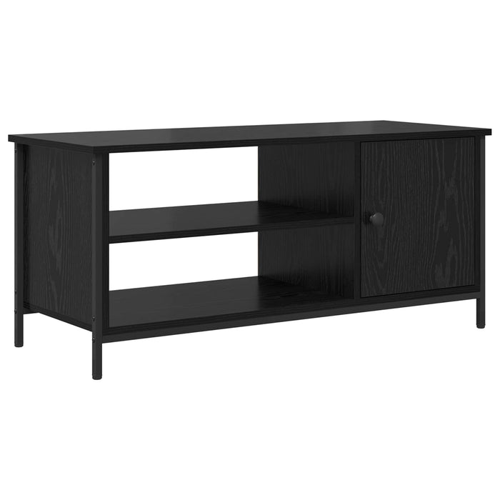 Cabinet TV Stejar Negru 100 x 40 x 45 cm Lemn compozit - WALTI WALTI