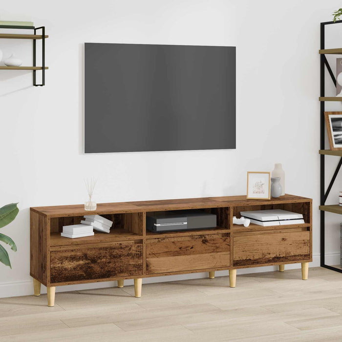Cabinet TV cu sertar Lemn Vechi 150 x 30 x 45 cm Lemn compozit - WALTI WALTI