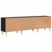 Cabinet TV Stejar Negru 150 x 30 x 45 cm Lemn compozit - WALTI WALTI