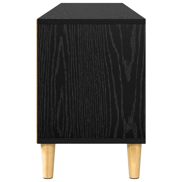 Cabinet TV Stejar Negru 150 x 30 x 45 cm Lemn compozit - WALTI WALTI