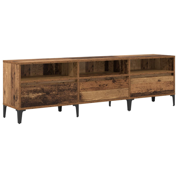 Cabinet TV Lemn Vechi 150 x 30 x 45 cm Lemn Ingineresc și Fier - WALTI WALTI