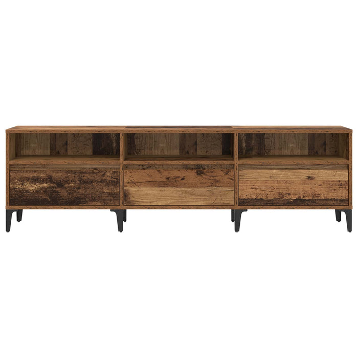 Cabinet TV Lemn Vechi 150 x 30 x 45 cm Lemn Ingineresc și Fier - WALTI WALTI