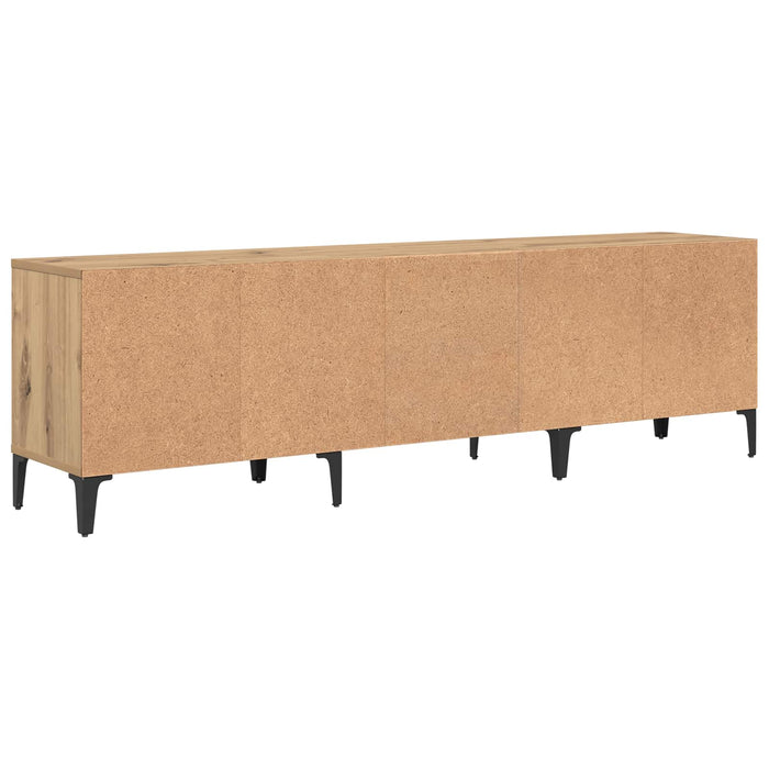 Cabinet TV cu sertar Stejar Artizanal 150 x 30 x 45 cm - WALTI WALTI