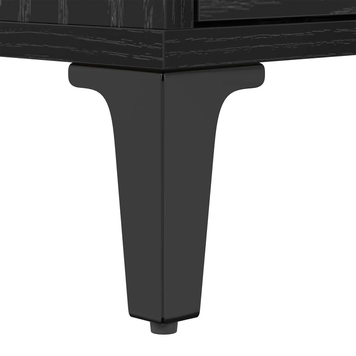 Cabinet TV cu sertar Stejar Negru 150 x 30 x 45 cm - WALTI WALTI