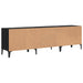 Cabinet TV cu sertar Stejar Negru 150 x 30 x 45 cm - WALTI WALTI