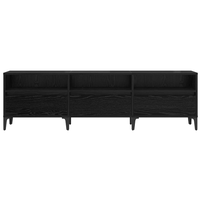 Cabinet TV cu sertar Stejar Negru 150 x 30 x 45 cm - WALTI WALTI