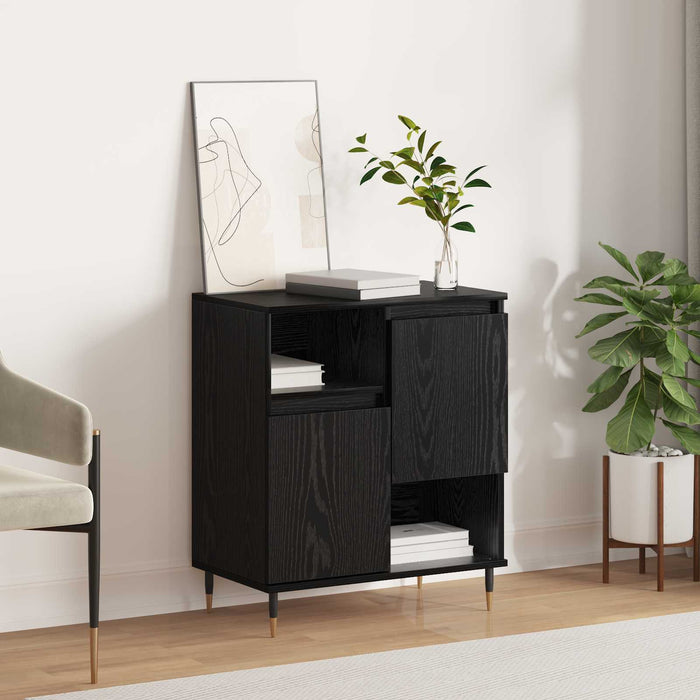 Bufet Stejar Negru 60 x 35 x 70 cm - WALTI WALTI