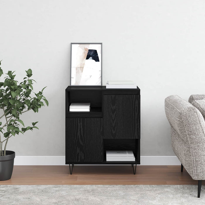 Bufet Stejar Negru 60 x 35 x 70 cm - WALTI WALTI