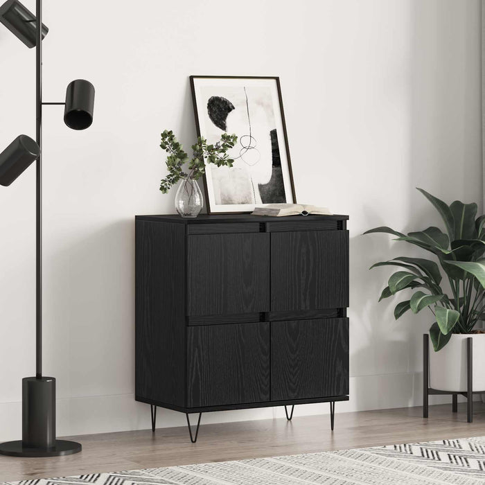 Bufet Stejar Negru 60 x 35 x 70 cm - WALTI WALTI