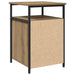 Dulap de noapte cu sertar 2 pcs stejar artizanal Lemn compozit - WALTI WALTI