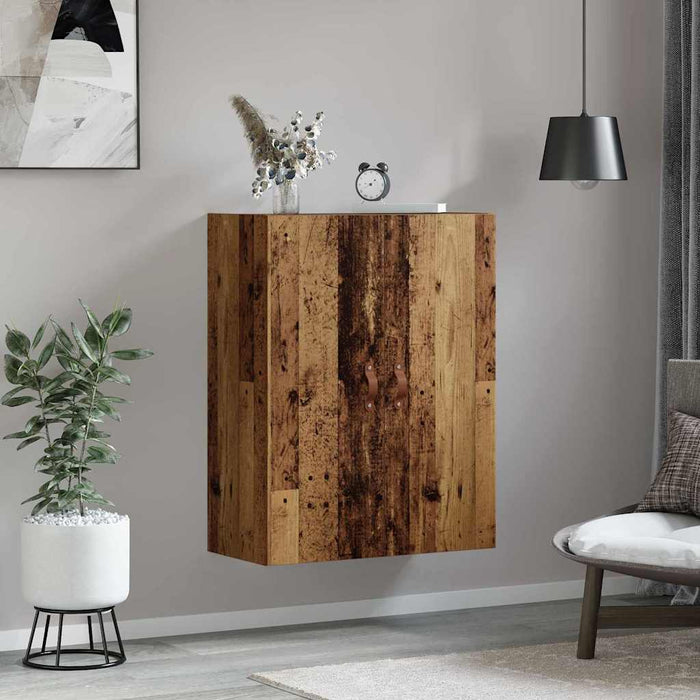 Dulap de perete Lemn vechi 69,5 x 34 x 90 cm Lemn compozit - WALTI WALTI