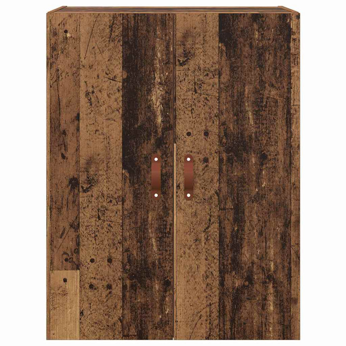 Dulap de perete Lemn vechi 69,5 x 34 x 90 cm Lemn compozit - WALTI WALTI