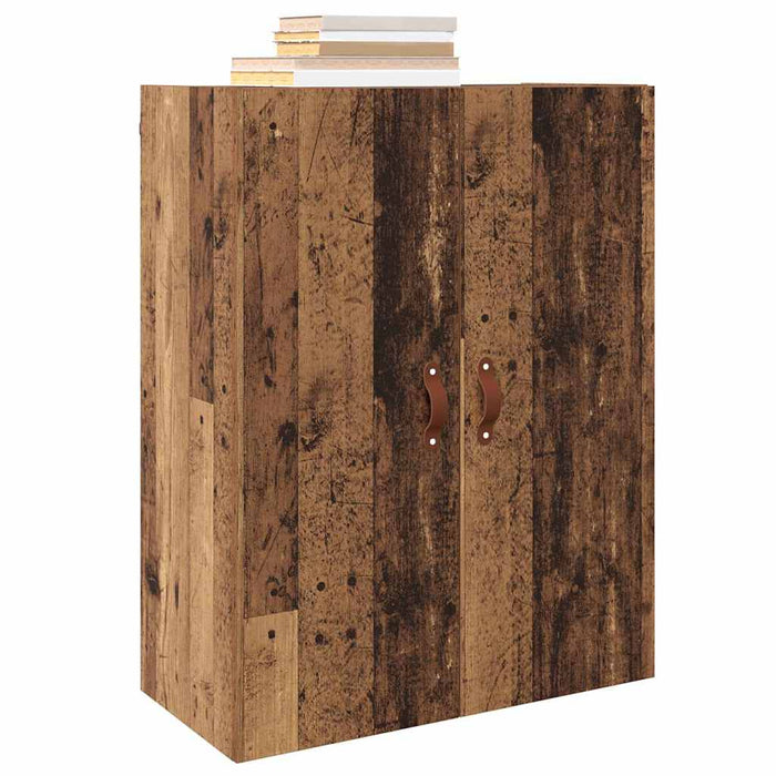 Dulap de perete Lemn vechi 69,5 x 34 x 90 cm Lemn compozit - WALTI WALTI