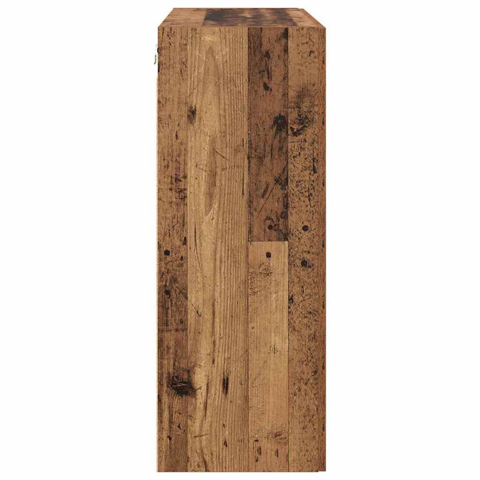Dulap de perete Lemn vechi 69,5 x 34 x 90 cm Lemn compozit - WALTI WALTI
