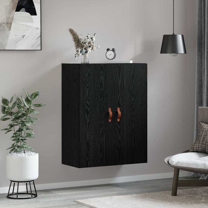 Dulap de perete Stejar Negru 69,5 x 34 x 90 cm Lemn compozit - WALTI WALTI