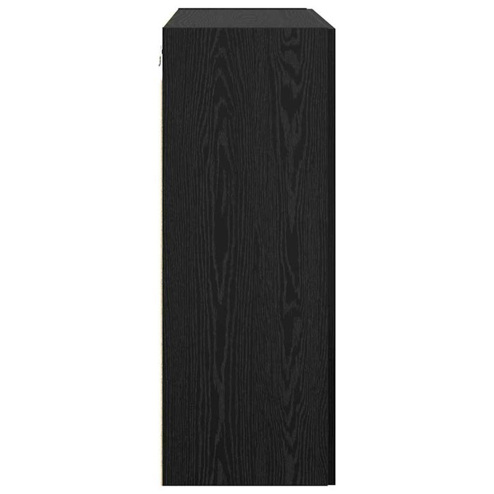 Dulap de perete Stejar Negru 69,5 x 34 x 90 cm Lemn compozit - WALTI WALTI