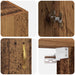 Dulap de perete Lemn vechi 69,5 x 34 x 90 cm Lemn compozit - WALTI WALTI