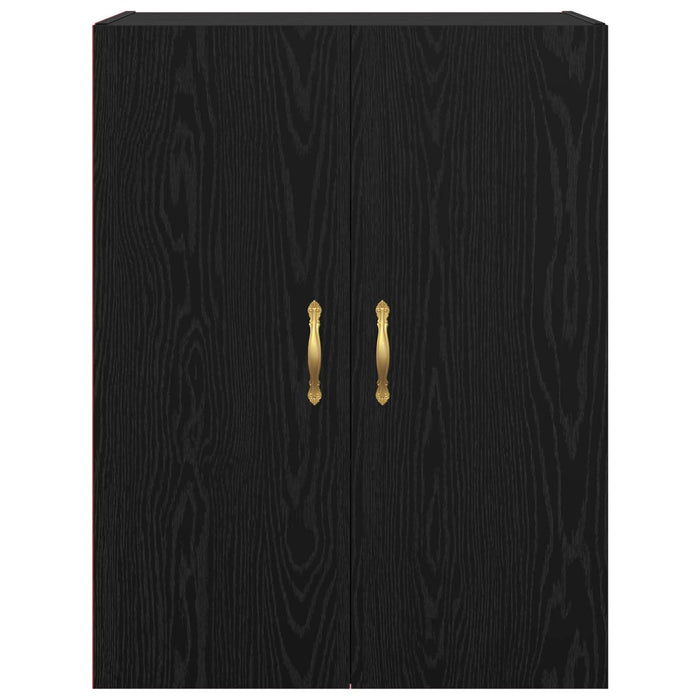 Dulap de perete Stejar Negru 69,5 x 34 x 90 cm Lemn compozit - WALTI WALTI