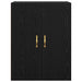 Dulap de perete Stejar Negru 69,5 x 34 x 90 cm Lemn compozit - WALTI WALTI
