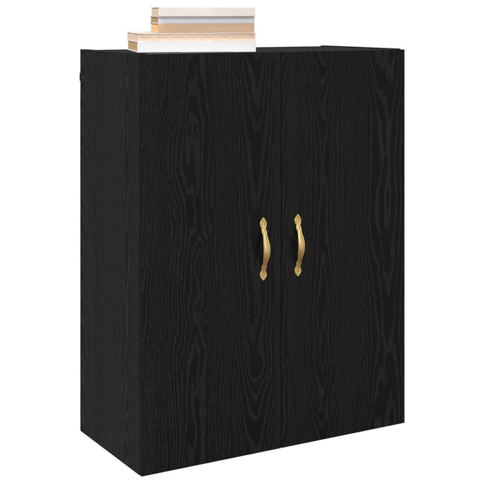 Dulap de perete Stejar Negru 69,5 x 34 x 90 cm Lemn compozit - WALTI WALTI