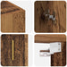 Dulap de perete Lemn vechi 69,5 x 34 x 90 cm Lemn compozit - WALTI WALTI