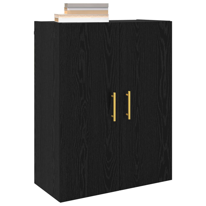 Dulap de perete Stejar Negru 69,5 x 34 x 90 cm Lemn compozit - WALTI WALTI