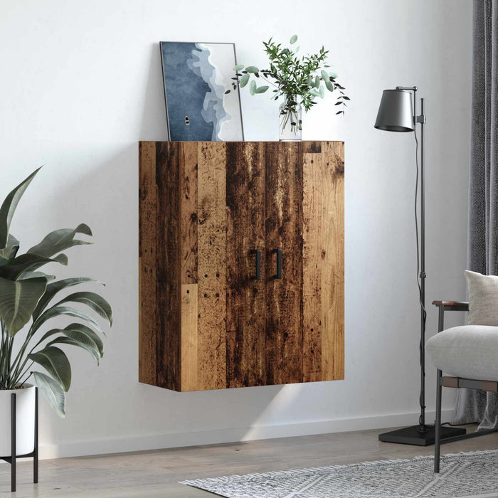 Dulap de perete Lemn vechi 69,5 x 34 x 90 cm Lemn compozit - WALTI WALTI