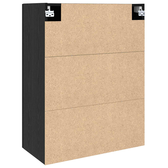 Dulap de perete Stejar Negru 69,5 x 34 x 90 cm Lemn compozit - WALTI WALTI