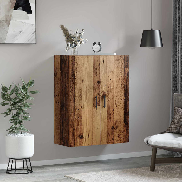 Dulap de perete Lemn vechi 69,5 x 34 x 90 cm Lemn compozit - WALTI WALTI