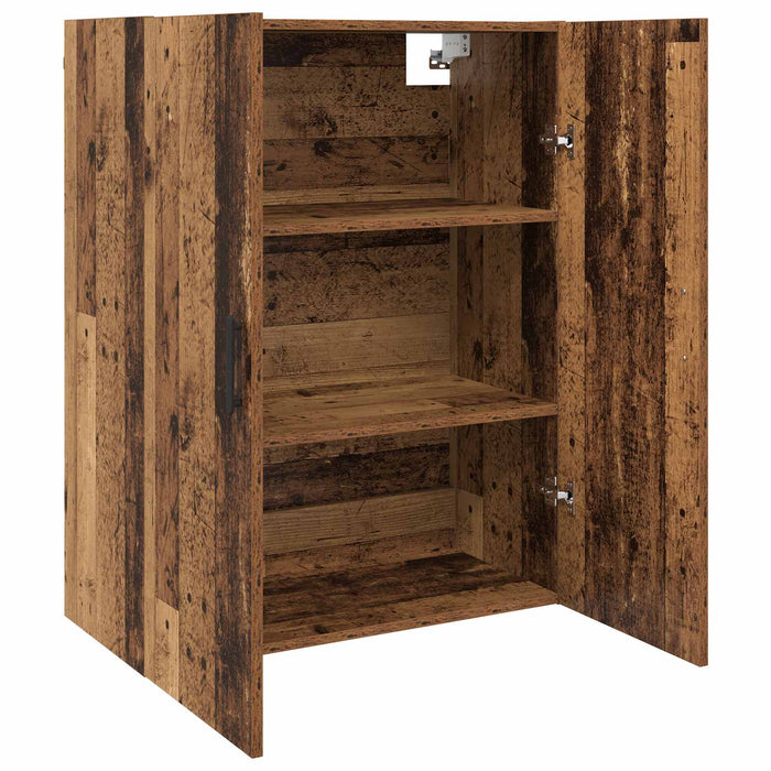 Dulap de perete Lemn vechi 69,5 x 34 x 90 cm Lemn compozit - WALTI WALTI