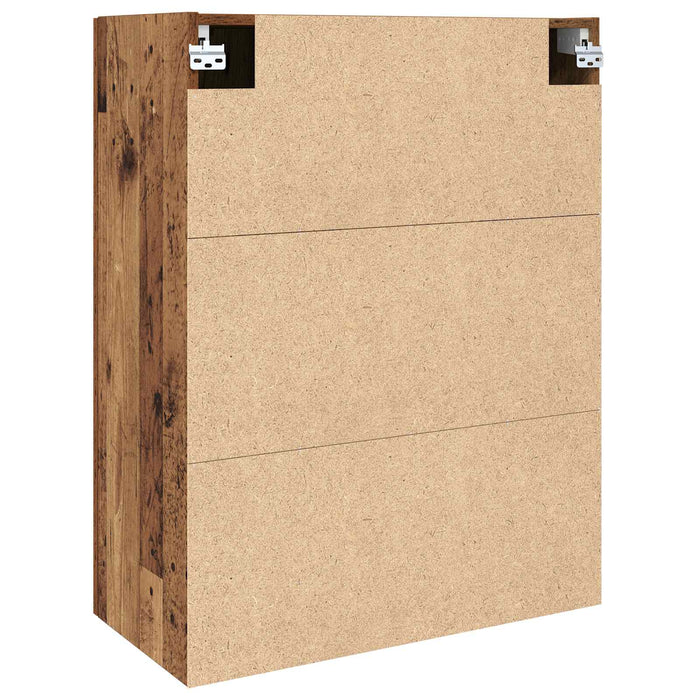Dulap de perete Lemn vechi 69,5 x 34 x 90 cm Lemn compozit - WALTI WALTI