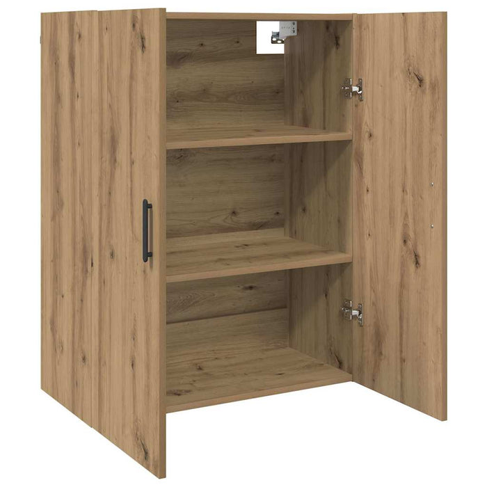 Dulap montat pe perete stejar artizanal 69.5 x 34 x 90 cm - WALTI WALTI