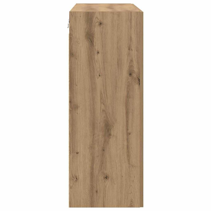 Dulap montat pe perete stejar artizanal 69.5 x 34 x 90 cm - WALTI WALTI