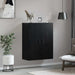 Dulap de perete Stejar Negru 69,5 x 34 x 90 cm Lemn compozit - WALTI WALTI