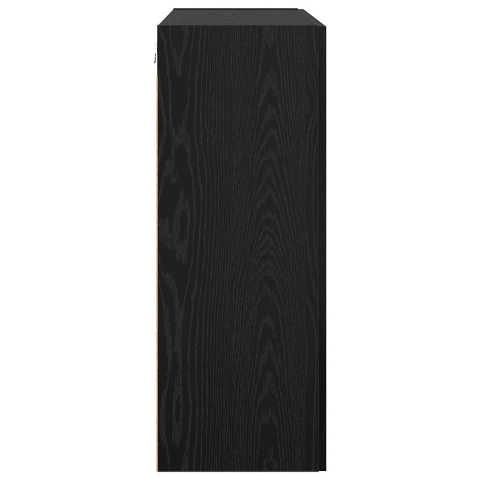 Dulap de perete Stejar Negru 69,5 x 34 x 90 cm Lemn compozit - WALTI WALTI