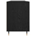Birou cu raft Stejar negru 140 x 50 x 75 cm Lemn compozit - WALTI WALTI
