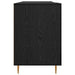 Birou cu raft Stejar negru 140 x 50 x 75 cm Lemn compozit - WALTI WALTI