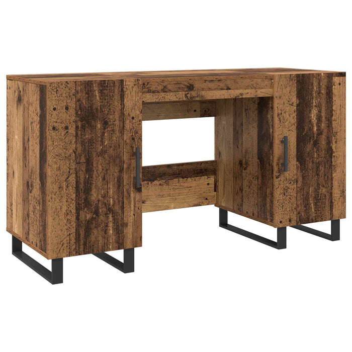 Birou cu raft cu ușă Lemn vechi 140 x 50 x 75 cm Lemn compozit - WALTI WALTI