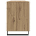 Birou cu raft stejar artizanal 140 x 50 x 75 cm Lemn compozit - WALTI WALTI