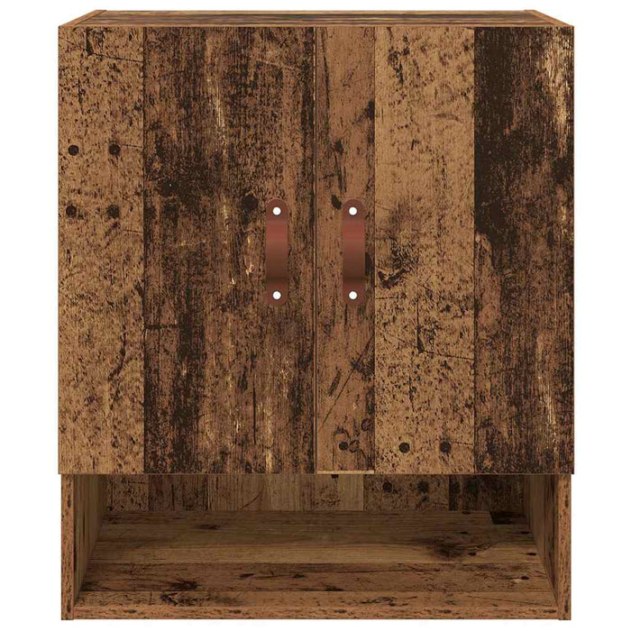 Dulap de perete Lemn vechi 60 x 31 x 70 cm Lemn compozit - WALTI WALTI