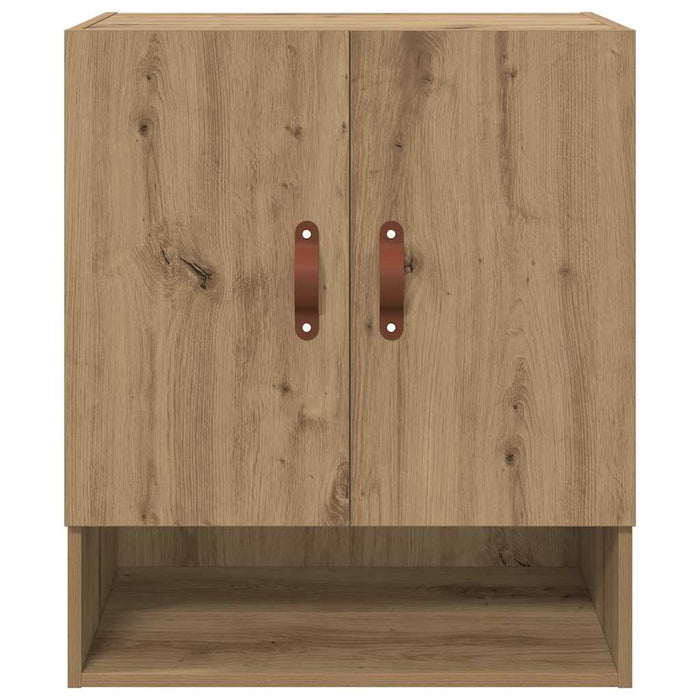 Dulap de perete stejar artizanal 60 x 31 x 70 cm Lemn compozit - WALTI WALTI