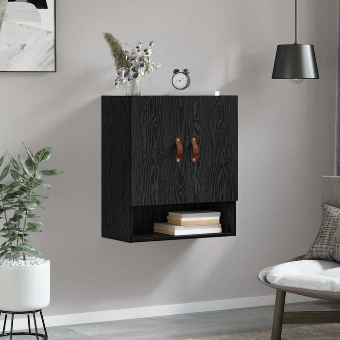 Dulap de perete Stejar negru 60 x 31 x 70 cm Lemn compozit - WALTI WALTI