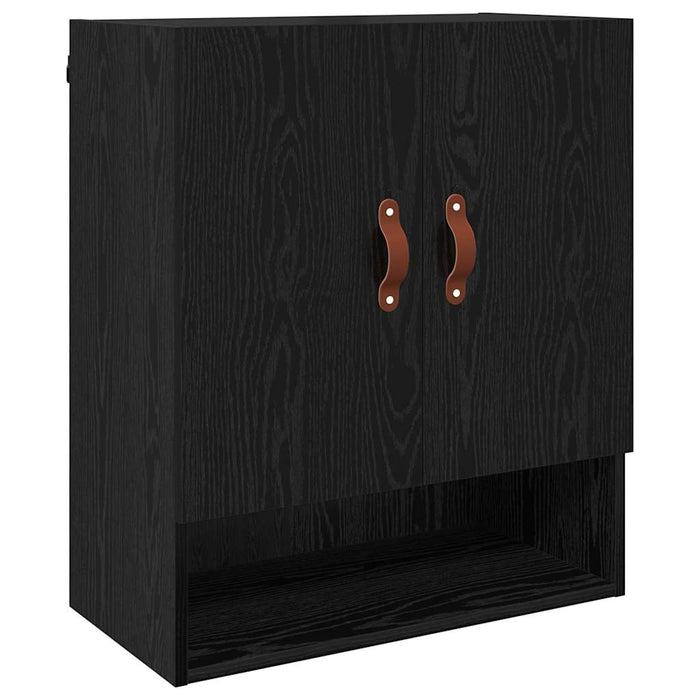 Dulap de perete Stejar negru 60 x 31 x 70 cm Lemn compozit - WALTI WALTI