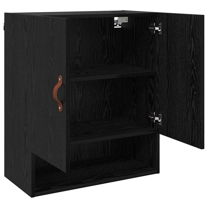 Dulap de perete Stejar negru 60 x 31 x 70 cm Lemn compozit - WALTI WALTI